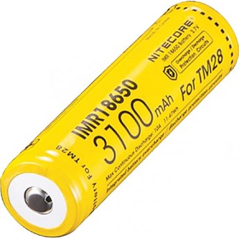 Аккумулятор NITECORE IMR18650 LI-ION 3.7v 3100mA 10A для TM28 15802 Аккумулятор NITECORE IMR18650 LI-ION 3.7v 3100mA 10A для TM28 15802